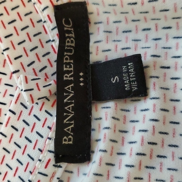 Banana Republic Double V-Neck Long Sleeve Blouse Size Small - Picture 7 of 10